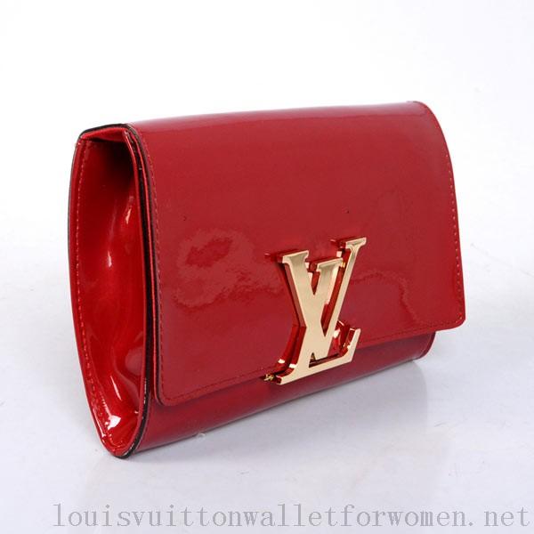 Authentic 1:1 Replica Louis Vuitton Louise Clutch Bag LV M94270 Red