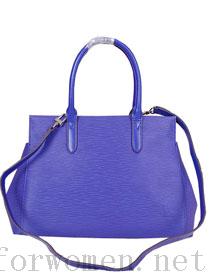Authentic 2014 louis vuitton epi leather bag marly bb m94620 purple
