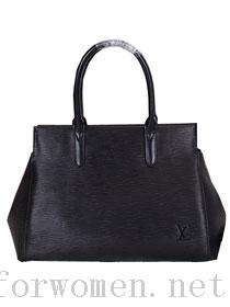 Authentic 2014 louis vuitton epi leather bag marly bb m94622 black