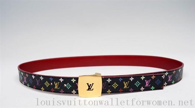 Authentic 2015 Louis Vuitton belts 0138 black