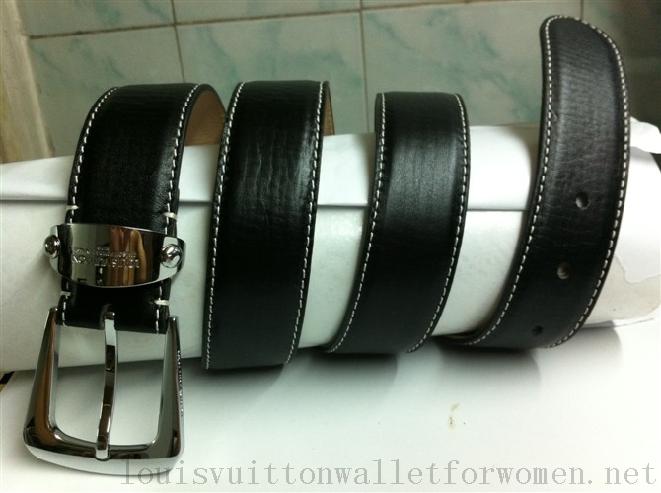 Authentic 2015 Louis Vuitton belts 0151 black