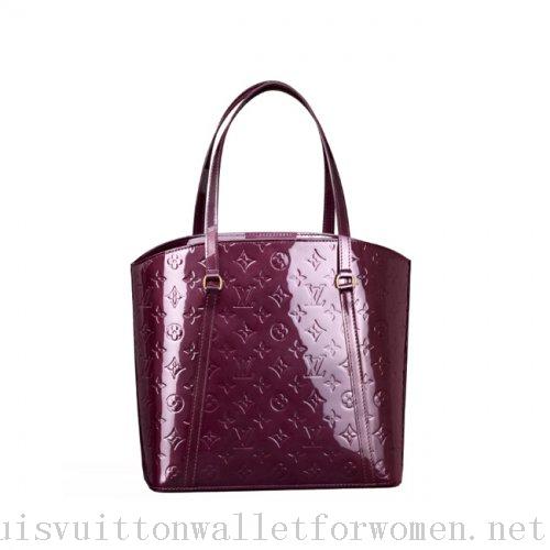 Authentic Louis Vuitton Avalon GM Handbags Gold red M91742