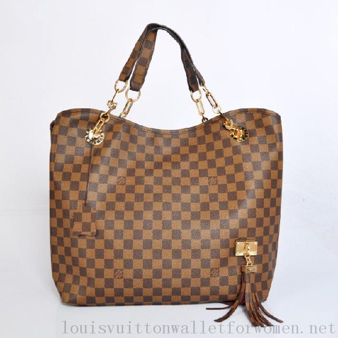 Authentic Louis Vuitton Damier Ebene Canvas bags N95686
