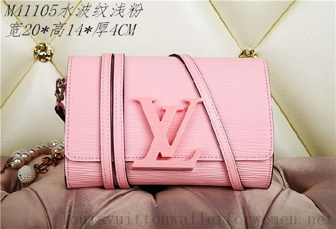 Authentic Louis Vuitton EPI Leather Louise PM M41105 Pink