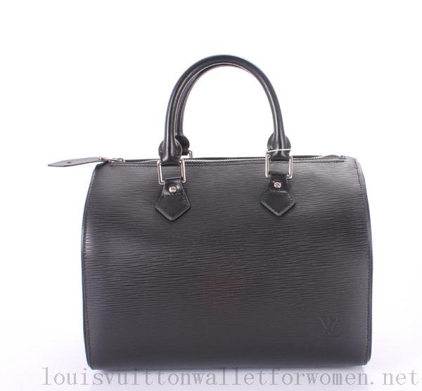 Authentic Louis Vuitton Epi Leather Speedy 30 M59022 Black