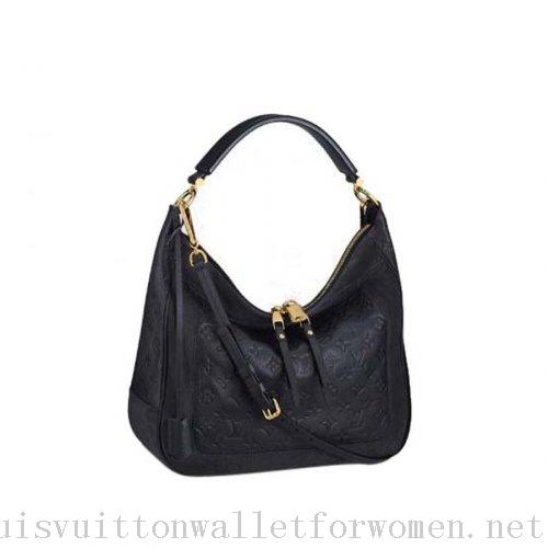 Authentic Louis Vuitton Handbags Black Audacieuse MM M40589