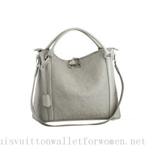Authentic Louis Vuitton Handbags Gray Ixia PM M97070