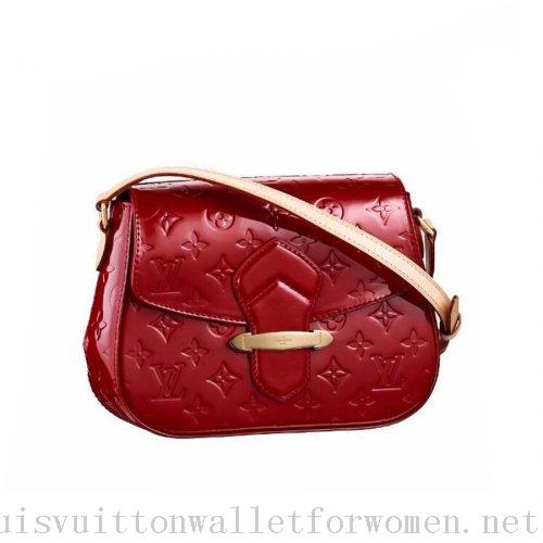 Authentic Louis Vuitton Handbags Red Bellflower GM M91708