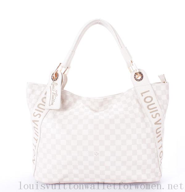 Authentic Louis Vuitton N95097 Off-white Handbag