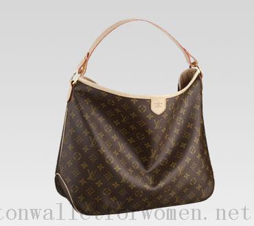 Authentic Louis Vuitton handbag monogram canvas delightful mm m40353