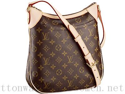 Authentic Louis Vuitton handbag monogram canvas odeon pm m56390
