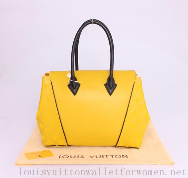 Authentic Replica Louis Vuitton Leather Tote W Bags PM M94337 Yellow