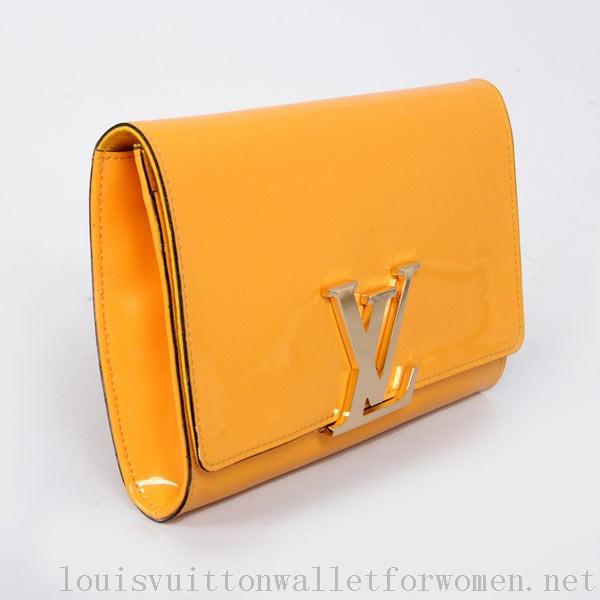 Cheap Sale 1:1 Replica Louis Vuitton Louise Clutch Bag LV M94270 Yellow