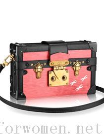Cheap Sale 2015 louis vuitton petite malle bag epi leather M50014 pink