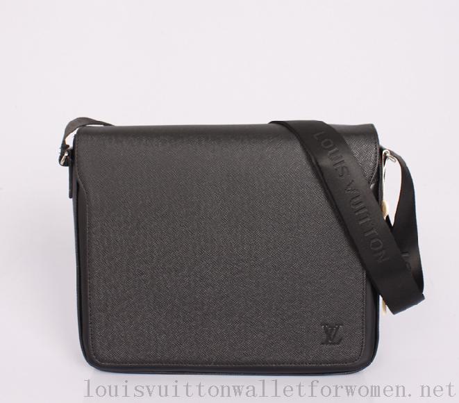 Cheap Sale Louis Vuitton 2013 New Mens Flap Messenger Bags M32001 Black