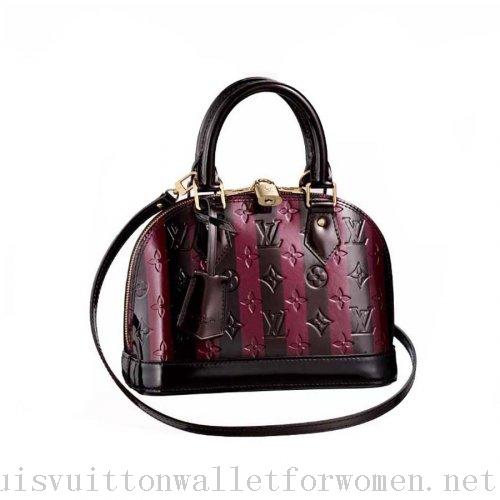 Cheap Sale Louis Vuitton Alma BB Handbags Black M91700