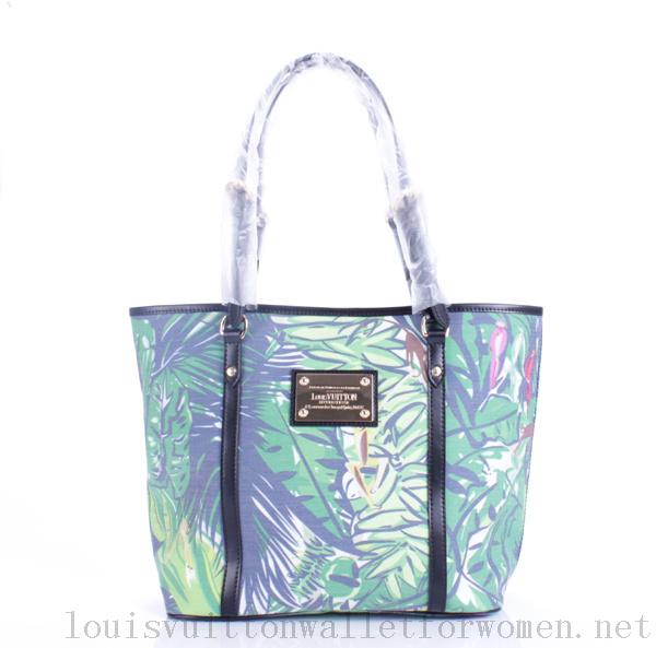Cheap Sale Louis Vuitton Handbags Purple with Black Cabas Aventure PM M93770