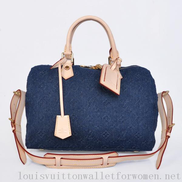 Cheap Sale Louis Vuitton Tivoli PM Handbags M40143 Deep blue