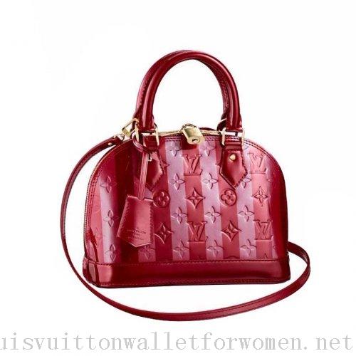 Fashion Louis Vuitton Handbags Red Alma BB M91593