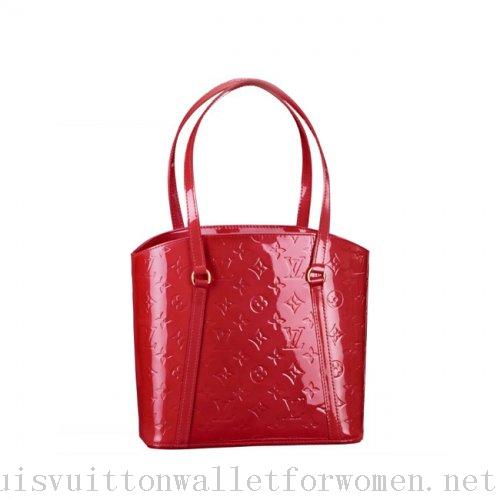 Fashion Louis Vuitton Handbags Red Avalon MM M91727