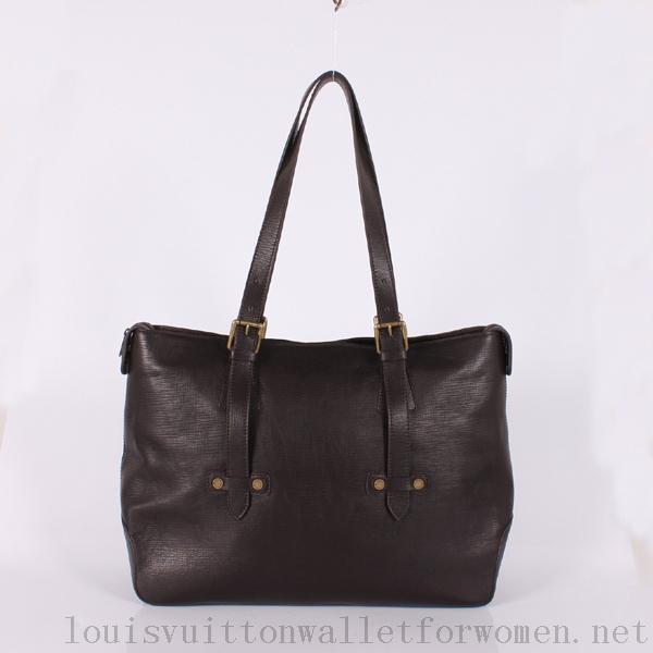 Fashion Louis Vuitton Kiowa Tote M95453 Coffee full leather
