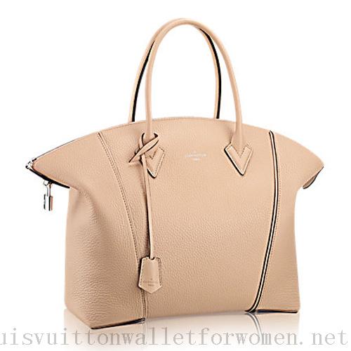 Fashion Louis Vuitton M94658 Lockit MM Bag Dune
